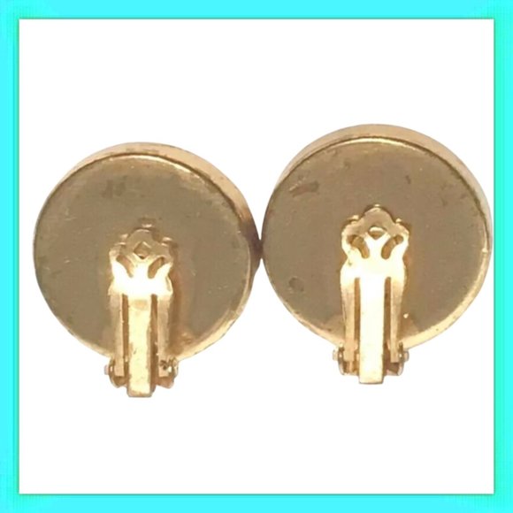 Cobra Vintage Clip On Earrings - Picture 3 of 5